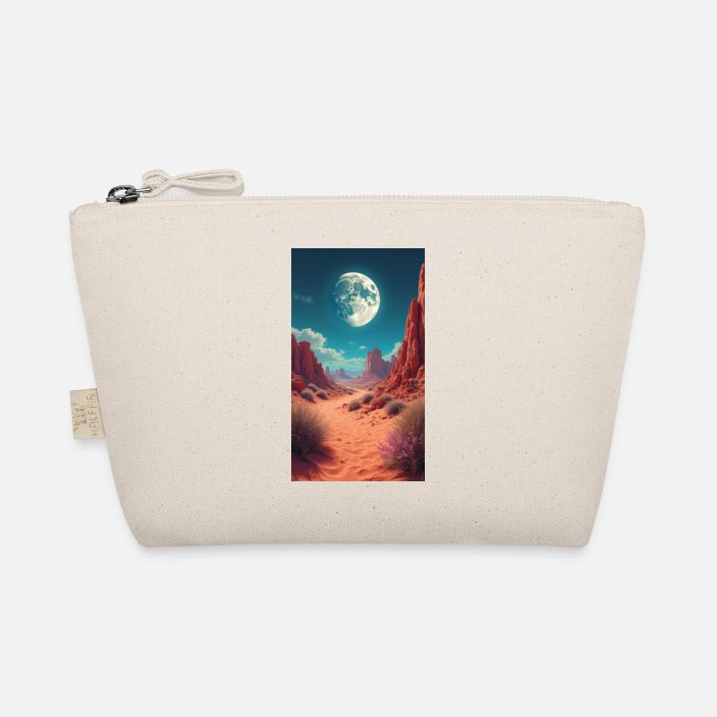 Lune sur le sentier du désert rouge Trousse biologique