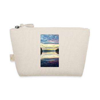 Sunset at the quiet lake - Organic Pouch - nature - Front