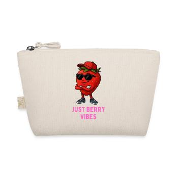 Ambiance Just Berry - Fraise avec lunettes de soleil - Trousse biologique - nature - Devant