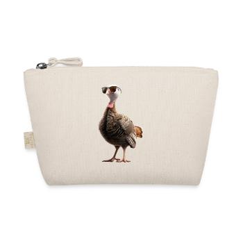 Truthahn Hühner Vogel Truthuhn Pute Fasan Turkey - Bio-Täschchen - Natur - Vorne