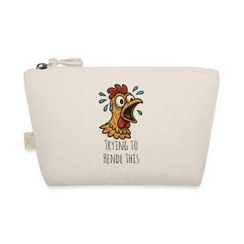 Trying to Hendl this saying - Organic Pouch - nature - Front