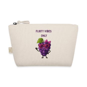 Flirting Grape Graphic - Organic Pouch - nature - Front