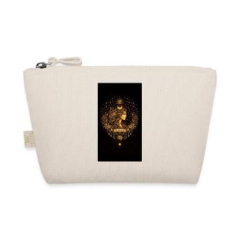 Collection du Zodiaque d’Or – Astrologie de la Vierge Or - Trousse biologique - nature - Devant