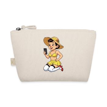 Cheerful influencer - Organic Pouch - nature - Front