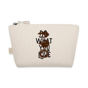 Do what you love - T-Shirt - Bio-Täschchen - Natur - Vorne