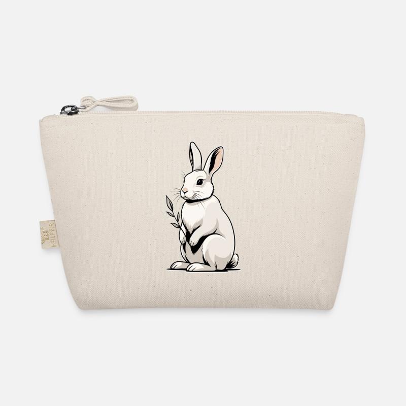 Lapin blanc à plante feuillue Trousse biologique