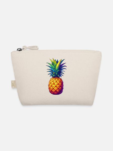 Ananas - Bio-Täschchen - Natur