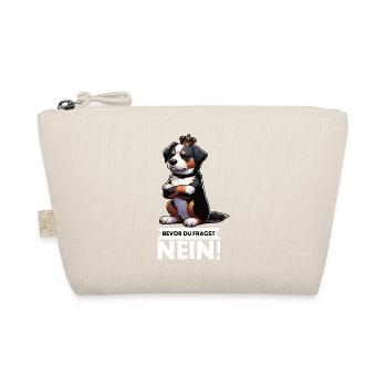 Before you ask: No Appenzeller Mountain Dog - Organic Pouch - nature - Front