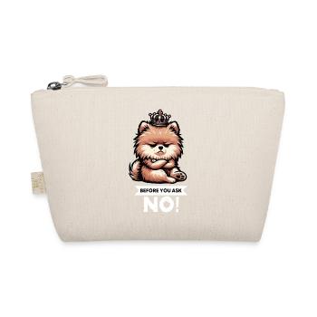 Before You Ask Pomeranian Pomeranian Pomeranian Spitz Dog - Organic Pouch - nature - Front