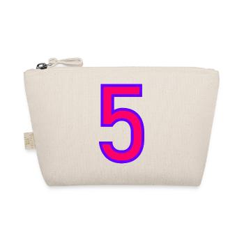 5. ANNIVERSARY. 5 YEARS. 5th ANNIVERSARY. CHILD - Organic Pouch - nature - Front