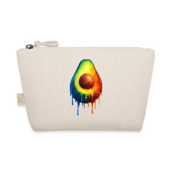 Avocat avec un dégradé coloré - Trousse biologique - nature - Devant