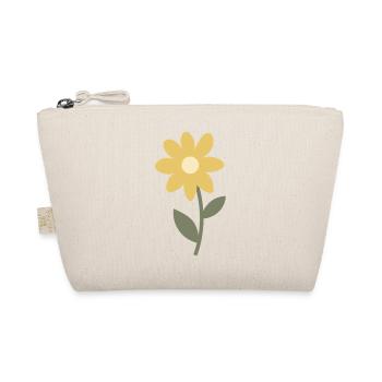 Minimal Flower Bloomdesign - Organic Pouch - nature - Front