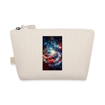 Cosmic Spiral: Star Nebula - Organic Pouch - nature - Front