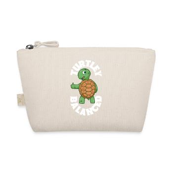 Turtle Balance - Chakra - Organic Pouch - nature - Front