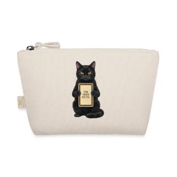 The Cards Say No Cat - Organic Pouch - nature - Front