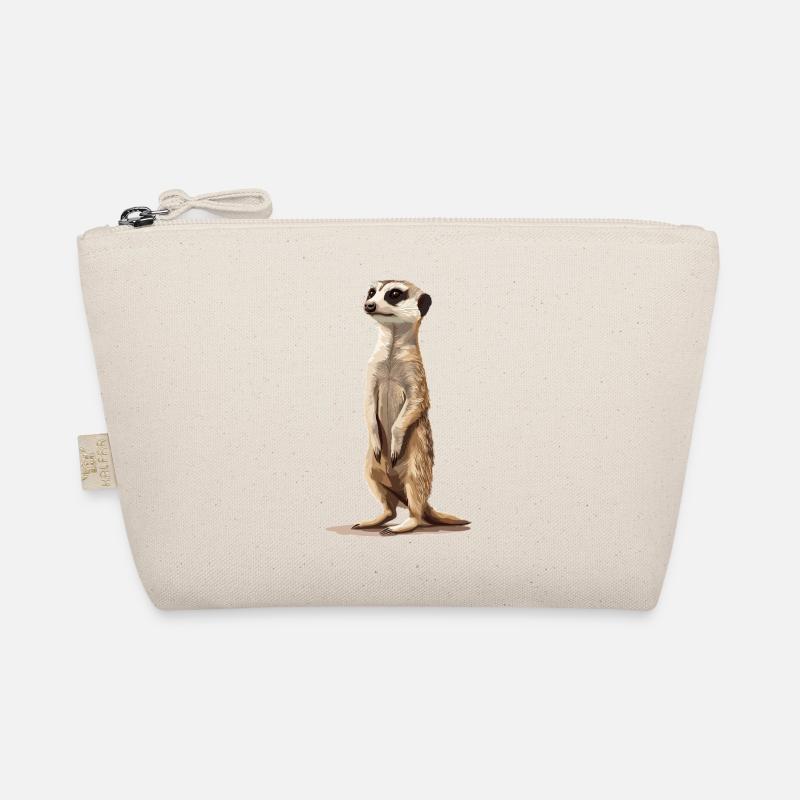 Meerkat Erdmännchen Bio-Täschchen