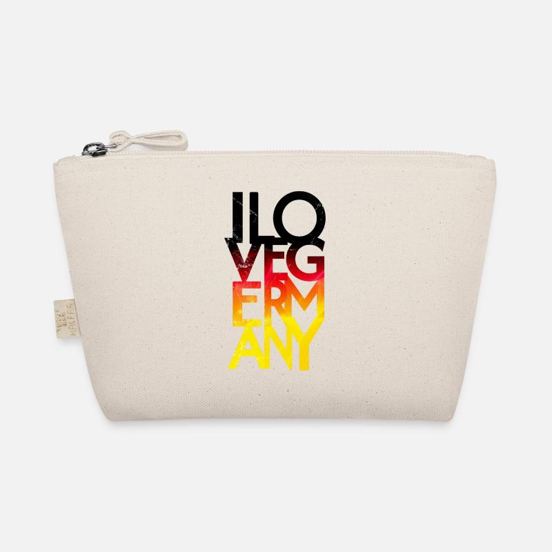 I love Germany - Bio-Täschchen - Natur