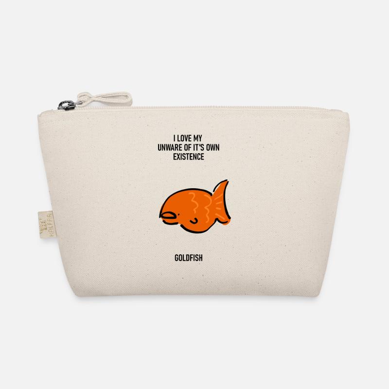 Image hilarante et drôle d’un poisson rouge de compagnie Trousse biologique