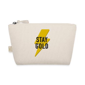 Stay Gold - Organic Pouch - nature - Front