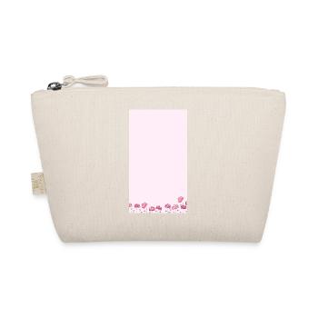 Bouquet de fleurs aquarelles roses - Trousse biologique - nature - Devant