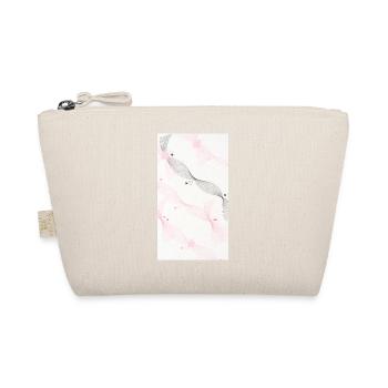 Bouquet de fleurs aquarelles roses - Trousse biologique - nature - Devant