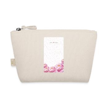 Bouquet de fleurs aquarelles roses - Trousse biologique - nature - Devant