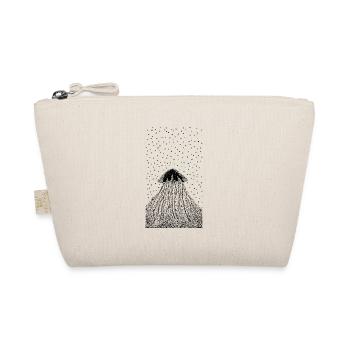 Méduse Minimaliste Noir et Blanc - Trousse biologique - nature - Devant