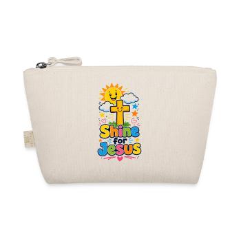 Message de croix colorée briller pour Jésus - Trousse biologique - nature - Devant