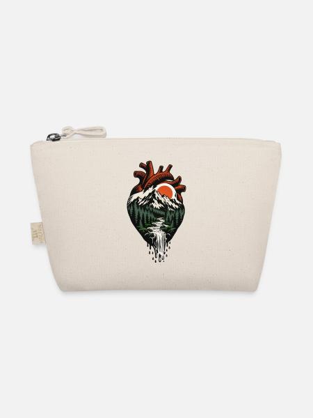 Heart Mountains Forest River Natur-Abenteuerlager - Bio-Täschchen - Natur