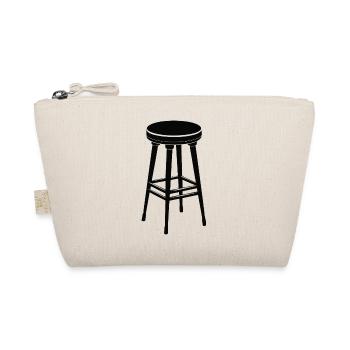 Hocker, Stuhl Barhocker - Bio-Täschchen - Natur - Vorne