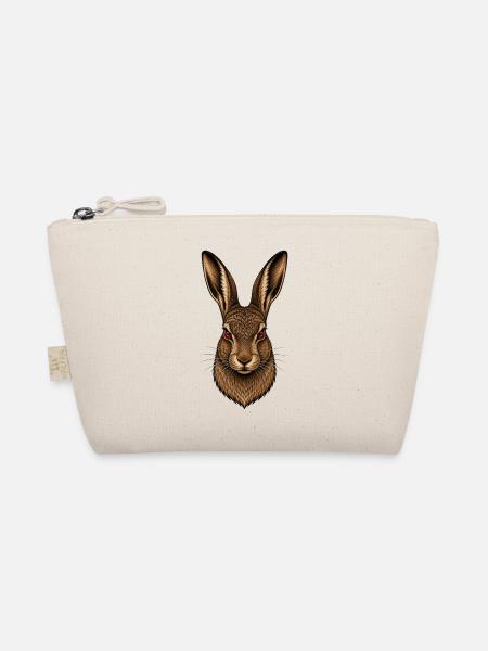 Der Hase - Bio-Täschchen - Natur