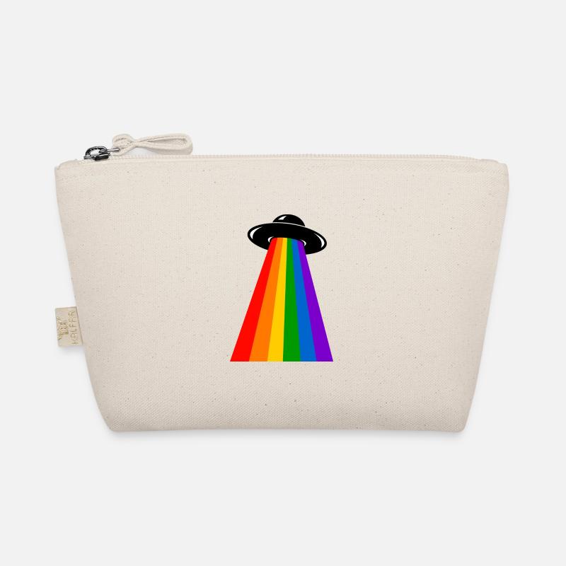 UFO Regenbogen Bio-Täschchen