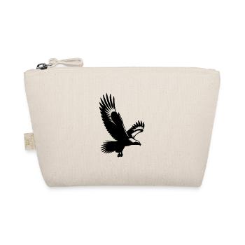 Pygargue à queue blanche avec d’énormes ailes tatouage oiseau - Trousse biologique - nature - Devant