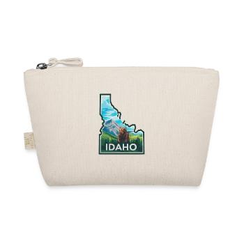 Erkunden Sie Idaho Wildnis Abenteuer Bär - Bio-Täschchen - Natur - Vorne