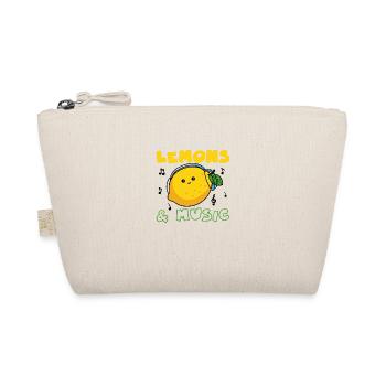 Citrons et notes de musique Clef de musicien - Trousse biologique - nature - Devant