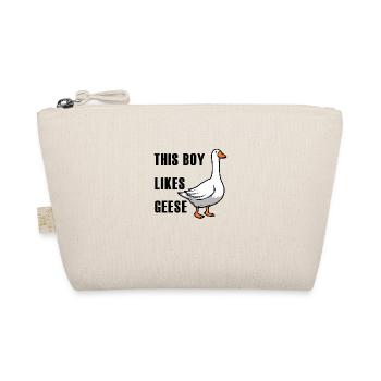 Un garçon aime les oies, les oiseaux, la nature, - Trousse biologique - nature - Devant