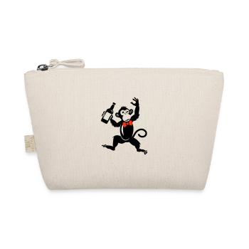 Singe Drôle De Fête Célibataire Marié Marié - Trousse biologique - nature - Devant