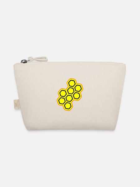 Imker symbol - Bio-Täschchen - Natur - Vorne