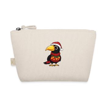 Toucan Bird Christmas Comic - Organic Pouch - nature - Front