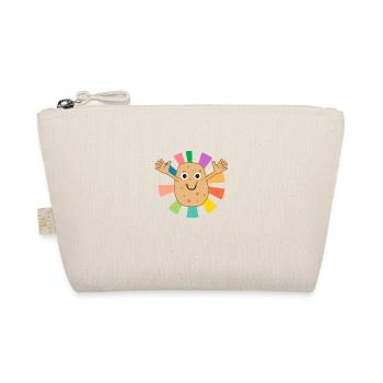 Potatoe Design Retro Vegetable Hobby Cooking - Organic Pouch - nature - Front