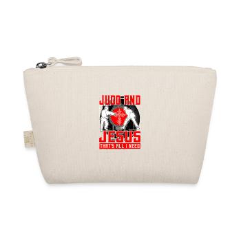 Judo und Jesus, das ist alles, was ich brauche - Bio-Täschchen - Natur - Vorne