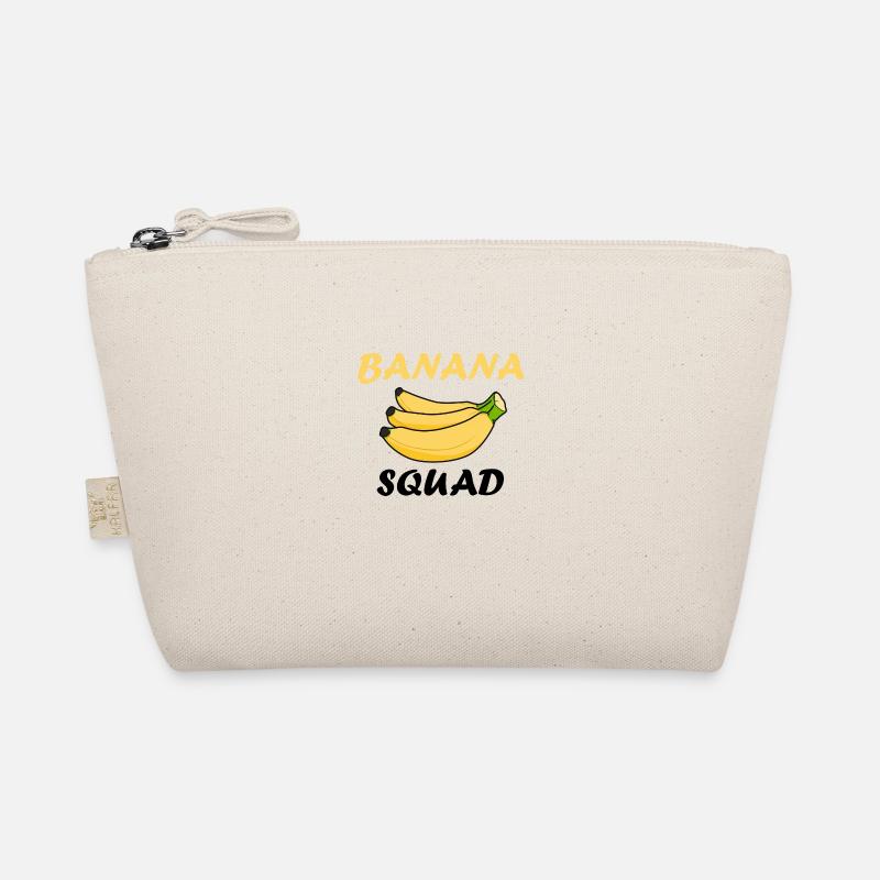 Banana Squad Süßes Sprichwort - Bio-Täschchen - Natur