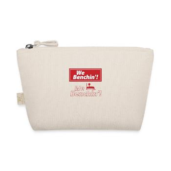Banc Funny Quote Gym Powerlifter Benchpress - Trousse biologique - nature - Devant