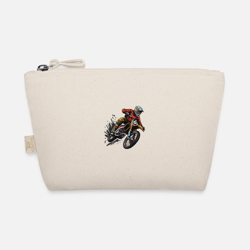 Motocross Sport - Bio-Täschchen - Natur