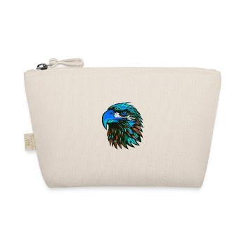 Eagle Portrait Colorful - Organic Pouch - nature - Front