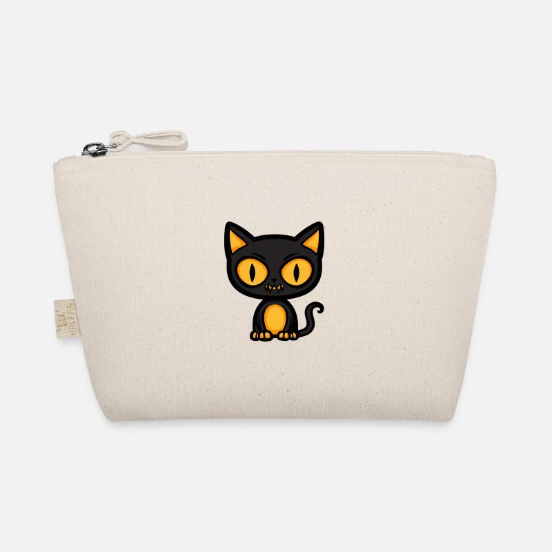 Chat Halloween Bande dessinée Chat Trousse biologique