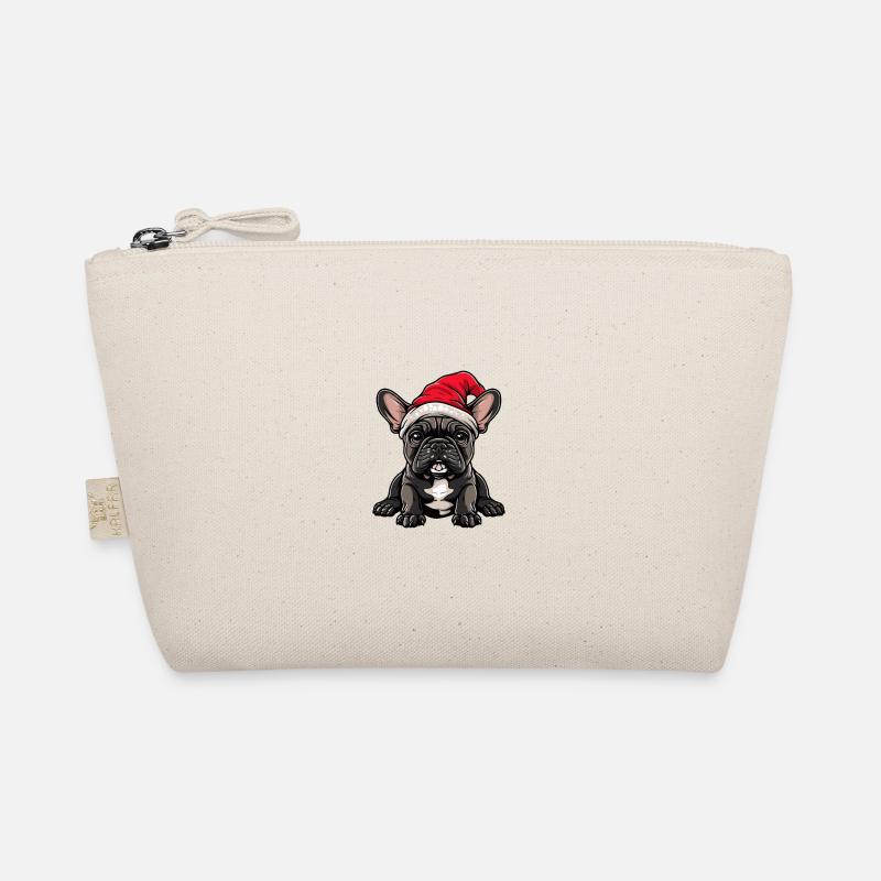 Buldog Français Chien Noël Trousse biologique