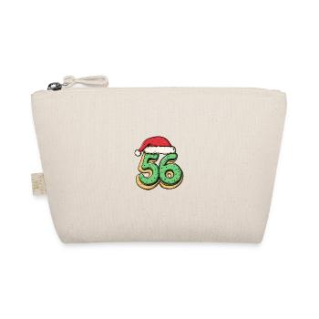 56 Number Christmas - Organic Pouch - nature - Front