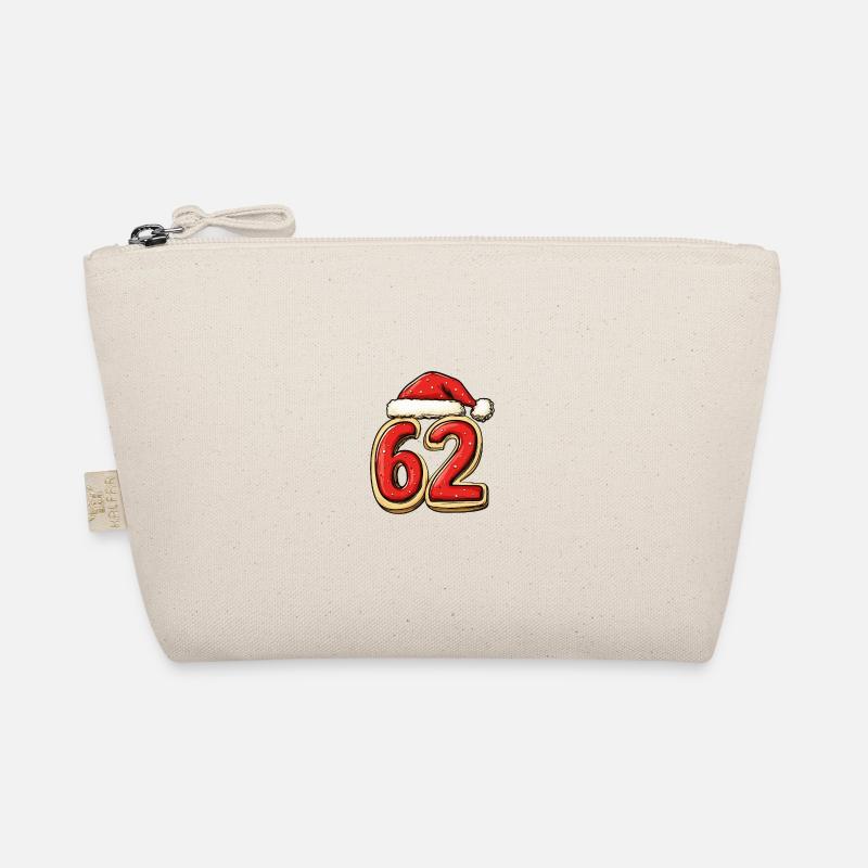 62 Number Christmas Organic Pouch