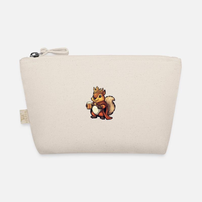 Eichhörnchen Bier Lustig Bio-Täschchen